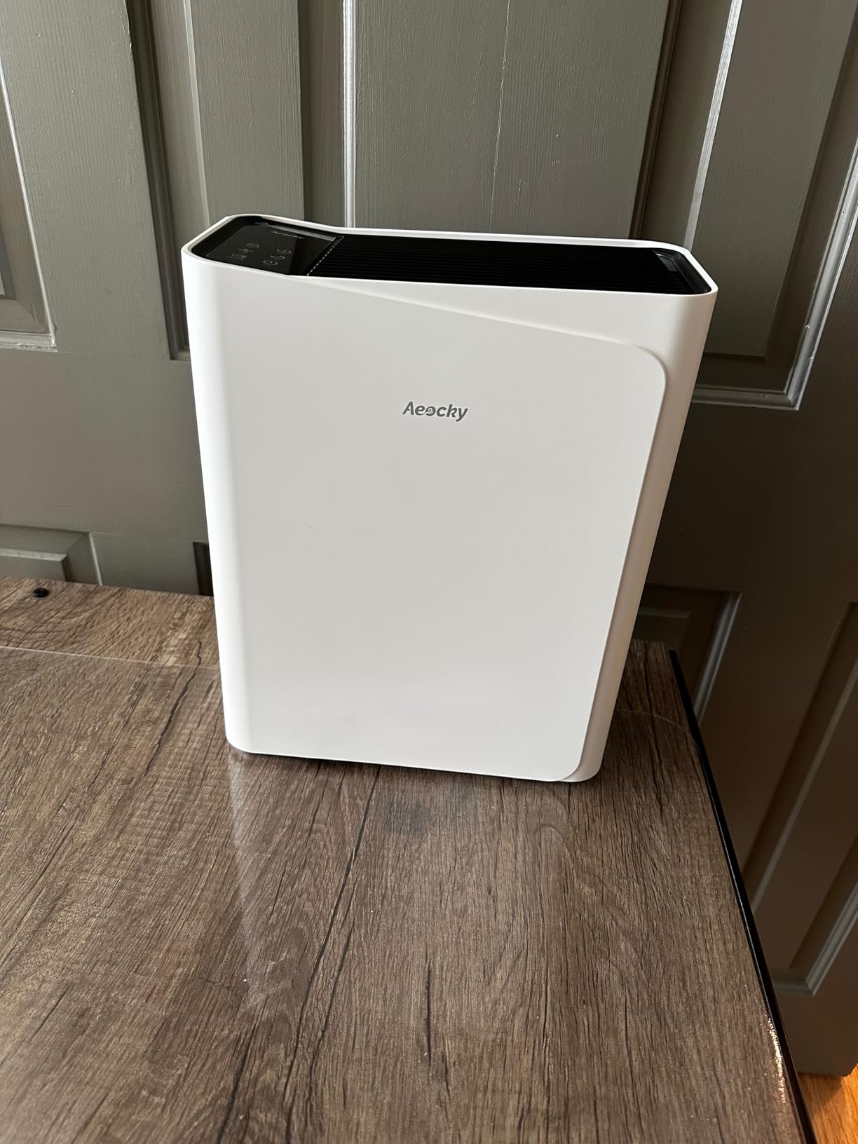 AEOCKY Air Purifier front control panel and display