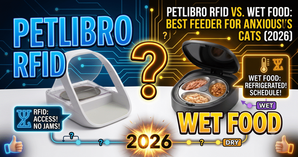 PETLIBRO RFID vs. Wet Food: Best Feeder for Anxious Cats (2026)