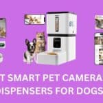 Husky catching treat from best smart pet camera with treat dispensers – Best Dog Treat Camera 2025.