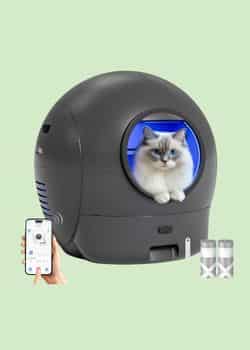 Cawypety S2 Self-Cleaning Cat Litter Box