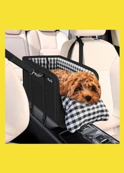 SlowTon Console Dog Car Seat - Best for Portable Travel