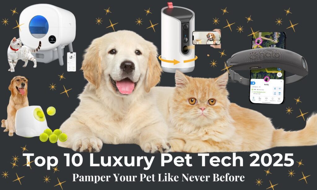 Top 10 Luxury Pet Tech Gadgets of 2025