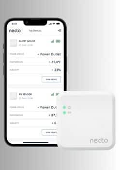 Necto Cellular Temperature and Humidity Monitor