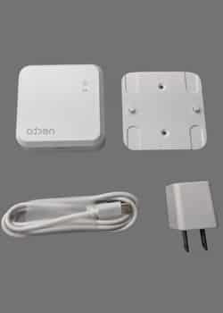 Unpacking of Necto Cellular Temperature and Humidity Monitor