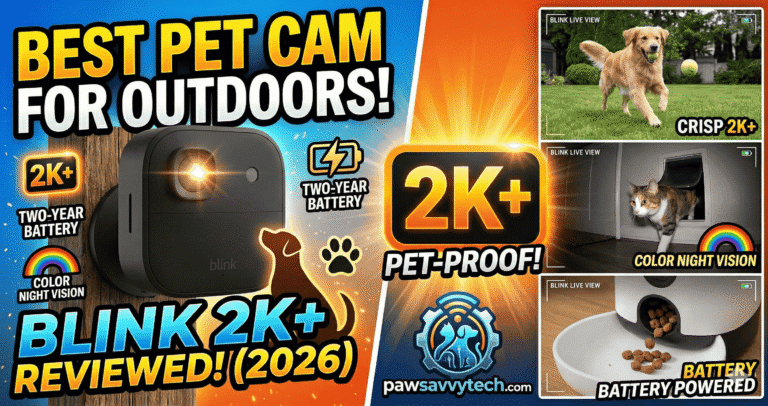 Best Wireless Security Camera for Watching Your Pets Outdoors — Blink Outdoor 2K+ Reviewed (2026)